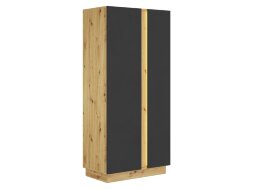 Шкаф 2х дверный Modo (Модо), черный